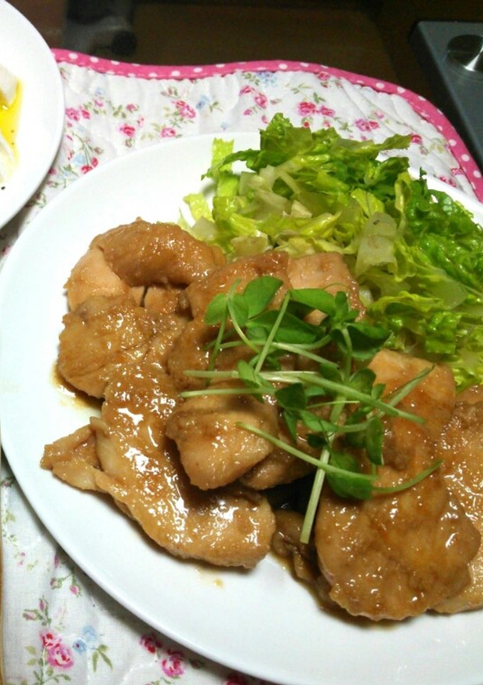 簡単 鶏むね肉でしょうが焼き-レシピのメイン写真