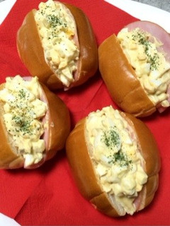 ☆簡単節約☆ロールパンでたまごサンド☆-レシピのメイン写真