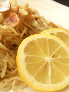 ペペロンチーノ風レモン焼きそば-レシピのメイン写真