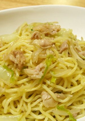 白菜たっぷり塩焼きそば-レシピのメイン写真