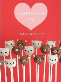 友チョコにも♡リラックマのケーキポップス-レシピのメイン写真