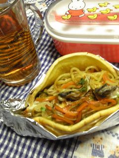 広島風手作り焼きそば弁当-レシピのメイン写真