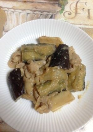 塩麹deおつまみ☆豚肉となすの味噌麹炒め-レシピのメイン写真