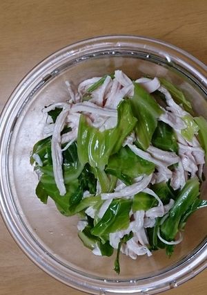 キャベツと鶏胸の和え物-レシピのメイン写真