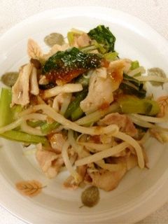 簡単!おろしのたれの野菜炒め-レシピのメイン写真