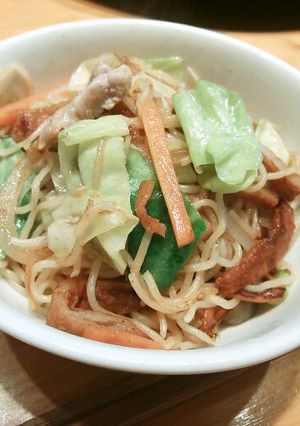 天ぷらで旨みUP塩焼きそば-レシピのメイン写真
