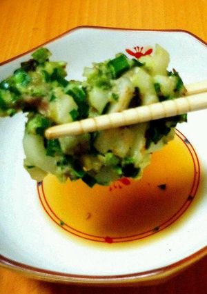1度食べたら絶対はまる☆うどんﾆﾗ餃子-レシピのメイン写真