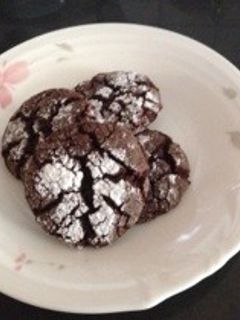 ひび割れチョコクッキー-レシピのメイン写真