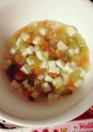 離乳食♡豆腐と野菜のトロトロ煮-レシピのメイン写真