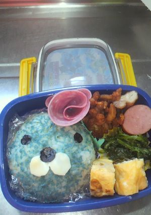 簡単キャラ弁 ぼのぼの-レシピのメイン写真