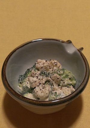 ブロッコリーのホワイト・サラダ♪-レシピのメイン写真