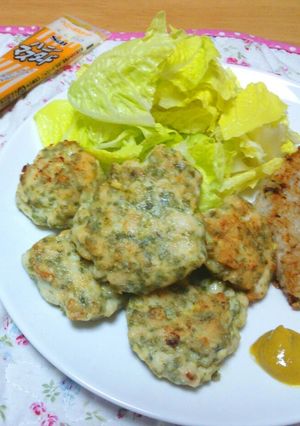 簡単むね肉で ナゲットのり塩味 チーズも-レシピのメイン写真