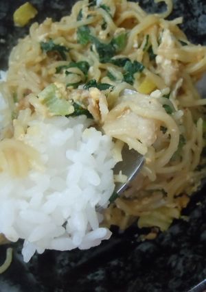 野菜たっぷり焼きそば丼-レシピのメイン写真
