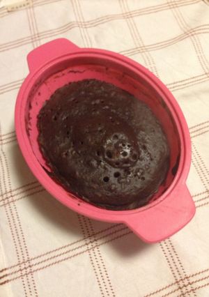 レンジココアケーキ-レシピのメイン写真