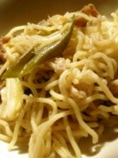 ラム肉焼きそば♪-レシピのメイン写真