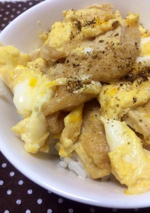 めんつゆで簡単節約！ふんわり油揚げ丼-レシピのメイン写真
