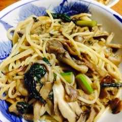 簡単！ペペロンチーノ風パスタ！-レシピのメイン写真