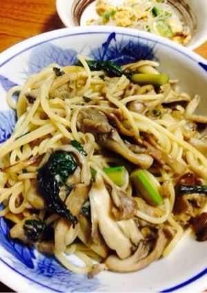 簡単！ペペロンチーノ風パスタ！-レシピのメイン写真