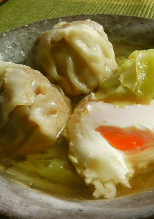 プチっと鍋で＊簡単焼売スープ＊-レシピのメイン写真