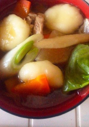 いも団子汁-レシピのメイン写真