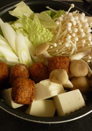 肉団子＆野菜＆茸の具だくさん簡単スープ-レシピのメイン写真