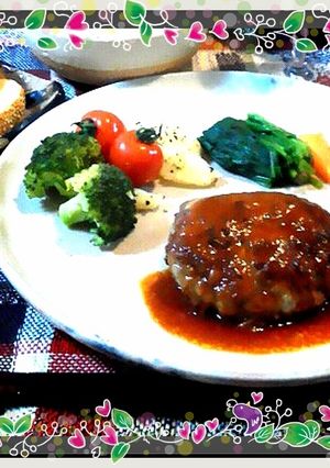 基本のハンバーグ☆-レシピのメイン写真