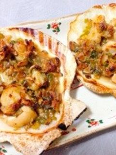 殻付きホタテのしょう油バター焼き-レシピのメイン写真
