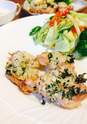オーブンで低カロリー ＊鶏パン粉焼き＊-レシピのメイン写真