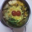 まろやかチーズキムチスープ