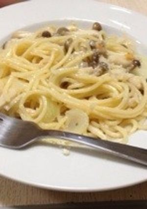 クリームパスタ-レシピのメイン写真