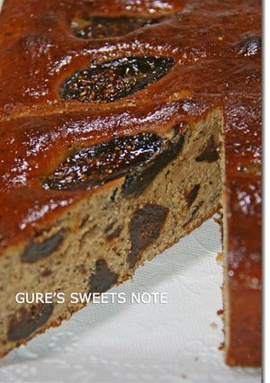 ドライフィグと紅茶のケーキ-レシピのメイン写真