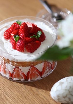フローラで☆苺のショートケーキ-レシピのメイン写真