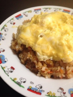 ピリ辛オムライス-レシピのメイン写真