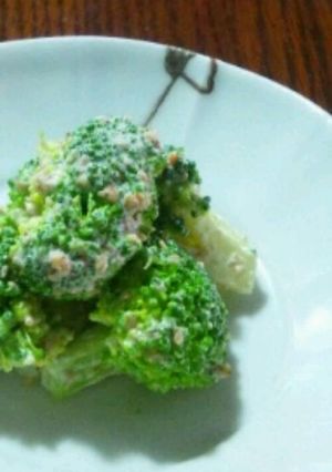 ブロッコリーの胡麻マヨヨーグルト和え-レシピのメイン写真