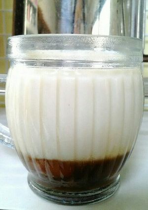 金時豆（小豆）と煮汁で和風な豆乳ドリンク-レシピのメイン写真