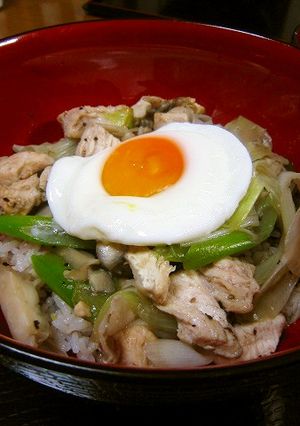 塩ネギとり丼♥温玉乗せ-レシピのメイン写真