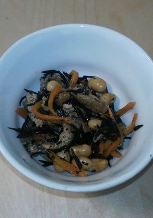 我が家のお惣菜♪ひじきの五目煮-レシピのメイン写真