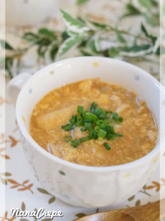 簡単♫親子キムチスープ-レシピのメイン写真