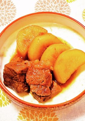 ☺簡単おかず♪牛肉としみしみ大根の煮物☺-レシピのメイン写真