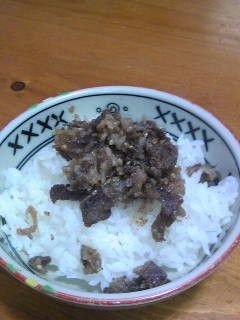 飯泥棒!牛肉の甘辛炒め-レシピのメイン写真