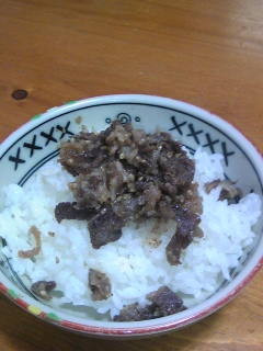 飯泥棒！牛肉の甘辛炒め-レシピのメイン写真