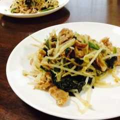 ラーメンのトッピングに☆豚モヤシ炒め-レシピのメイン写真