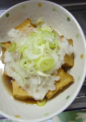 生あげの揚げだし豆腐-レシピのメイン写真