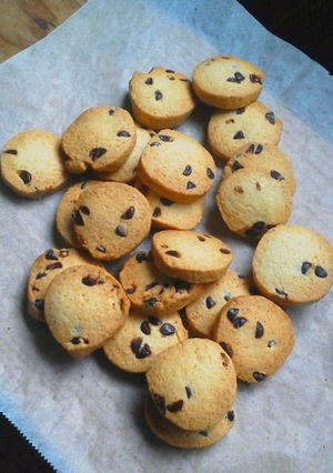 卵不使用　さくさくチョコチップクッキー！-レシピのメイン写真