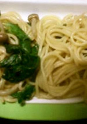 ほうれん草とベーコンの和風パスタ♡-レシピのメイン写真