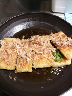 覇王流・油揚げのネギサンド-レシピのメイン写真