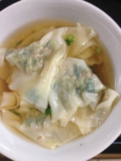 青梗菜ワンタンスープ-レシピのメイン写真