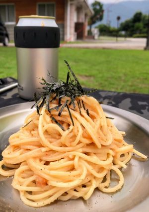 超簡単にお店の味☆たらこスパゲティ-レシピのメイン写真