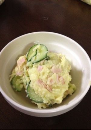 簡単！10分でポテトサラダ（笑）-レシピのメイン写真