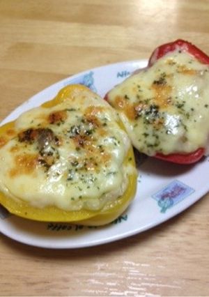 丸ごと食べられる☆パプリカのグラタン-レシピのメイン写真